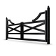 Texas Farm Style Driveway Gate – Dual Swing – 18’ x 5’