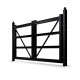 Montana Farm Style Driveway Gate – Dual Swing – 12’ x 5’