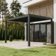 10x12 ft. Outdoor Aluminum Pergola with LED Lights