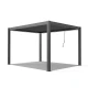 10x12 ft. Outdoor Aluminum Pergola with LED Lights