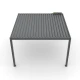 10x12 ft. Powered Aluminum Pergola with LED Lights - Noble Collection