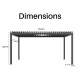 12x16 ft. Powered Aluminum Pergola with LED Lights - Titan Collection