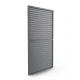 Aluminum Pergola Privacy Wall – 10’