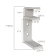 Ceiling Bracket for Retractable Awning - White