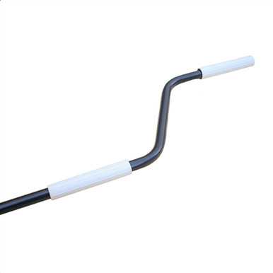 Hook Style Hand Crank for Half Cassette Retractable Awnings - Dark Gray