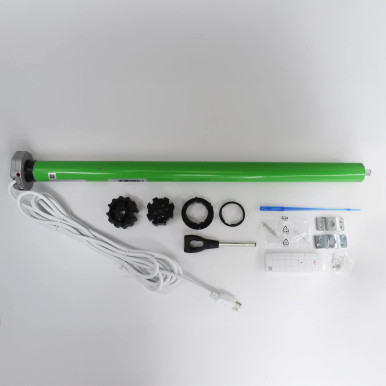 AC Tubular Motor 205W with Built-In Receiver for Retractable Awnings