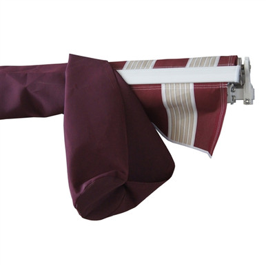 Protective Awning Cover - 16 x 10 Feet - Burgundy