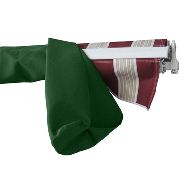 Protective Awning Cover - 20 x 10 Feet - Green