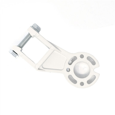 Support Bracket for Retractable Awning Gearbox - White