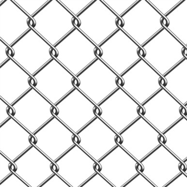 ALEKOCLF115G4X50 Galvanized Steel 4 X 50 Feet (1.2 X 15m) Chain Link Fence Fabric, 11.5-AW Gauge