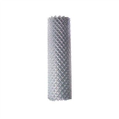 CLF125G6X50 Galvanized Steel 6 X 50 Feet (1.8 X 15m) Chain Link Fence Fabric, 12.5-AW Gauge