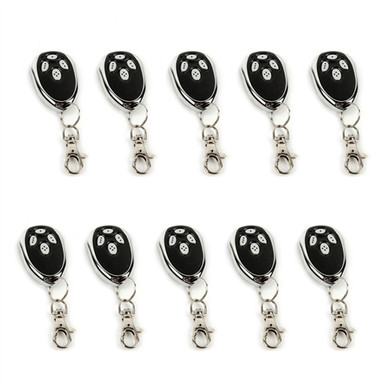 Remote Control Transmitter for Gate Opener - AC/AR 1400/2000 Series - LM123 - Pack of 10
