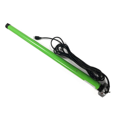Tubular LED Motor with Built-In Receiver for Half Cassette Retractable Awnings