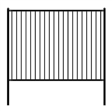 DIY Steel Iron Wrought High Quality Fence - Lyon Style - 8 x 6 Feet