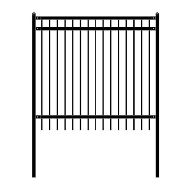 DIY Steel Iron Wrought High Quality Fence - Nice Style - 6 x 6 Feet