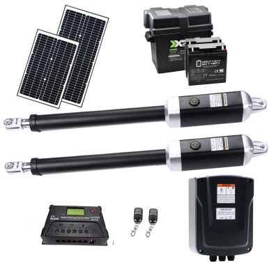 Dual Swing Gate Operator - GG1700/AS1700 AC/DC - Solar Kit 50W