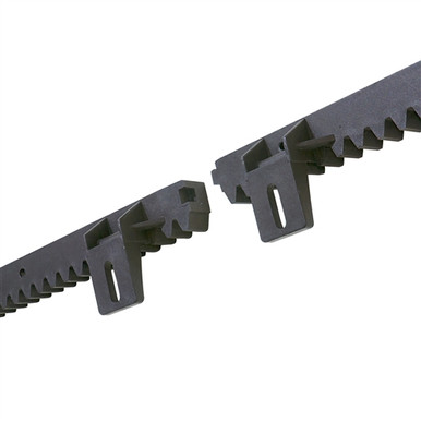Fiberglass Reinforced Nylon Gear Rack with Metal Insert - 3.3 Feet
