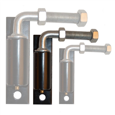 Regular Hinge J-Bolt for Driveway Gates - 5/8-Inch - LM114