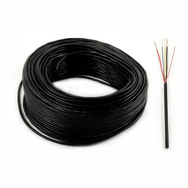 Black Stranded Wire - LM150 - 5-Core - 40 Feet