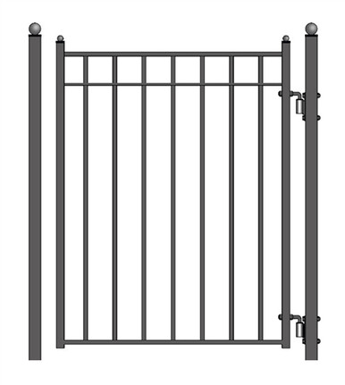 Steel Pedestrian Gate - MADRID Style - 5 ft