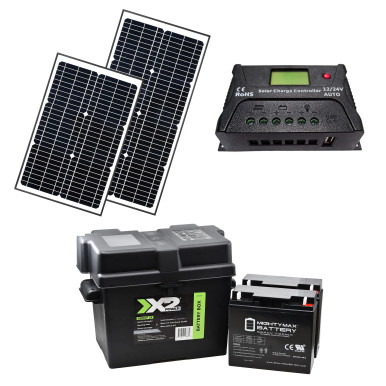 Solar Kit for Gate Openers - 50W
