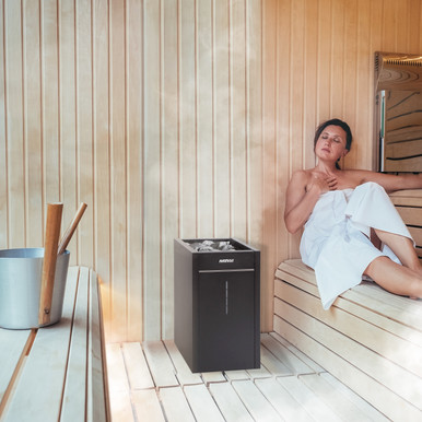 Harvia Virta UL Certified Electric Sauna Heater - Digital Xenio Control Panel with WiFi Remote Control – 9 kW