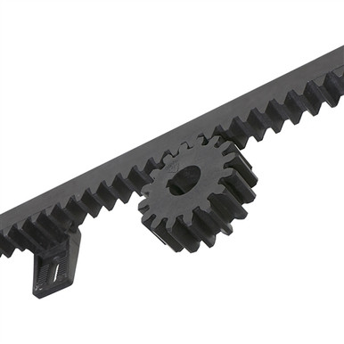 Fiberglass Reinforced Nylon Gear Rack with Metal Insert - 3.3 Feet - Set of 5