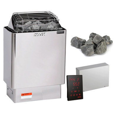 Harvia KIP UL 6 kW Certified Electric Sauna Heater - Digital Xenio