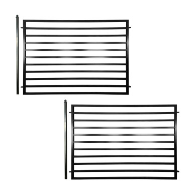 2-Panel Fence Kit – MILAN Style – 8x5 ft. Each
