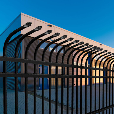 Commercial Grade 8-Panel Steel Fence Kit – Athens – 8x6 ft. Each