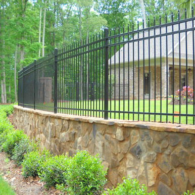 Commercial Grade 8-Panel Steel Fence Kit – Brussels – 8x6 ft. Each