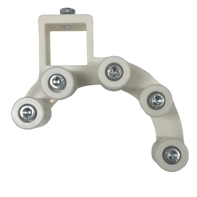 Roller Center Support for White Frame Awnings - 12x10, 13x10, 16x10, 20x10