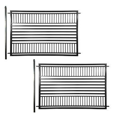 2-Panel Fence Kit – BARCELONA Style – 8x5 ft.