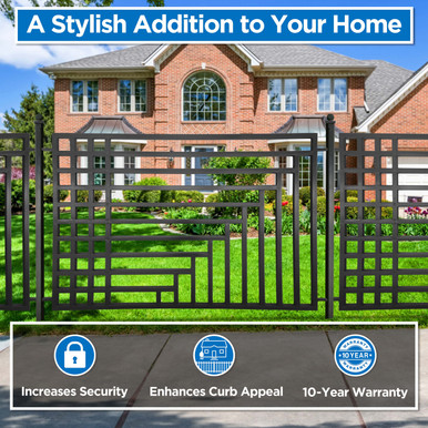 2-Panel Fence Kit – KYIV Style – 8x5 ft.