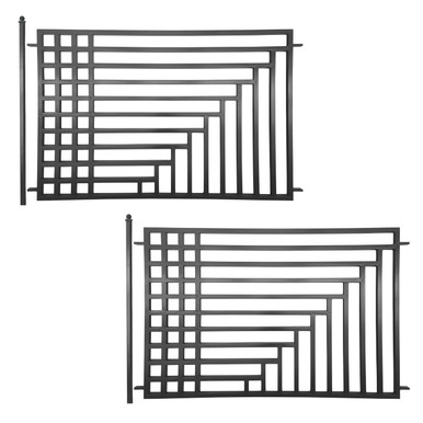 2-Panel Fence Kit – KYIV Style – 8x5 ft.