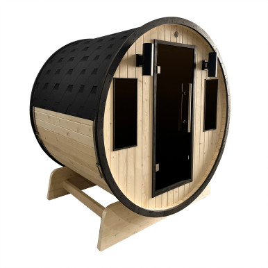 Celasia White Finland Pine Barrel Sauna - 3-4 Person