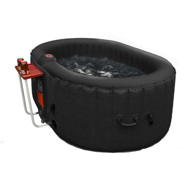 2 Person Inflatable Jetted Hot Tub with Insulated Cover