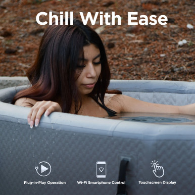 Arctica Inflatable Cold Plunge and 0.8 Chiller Kit