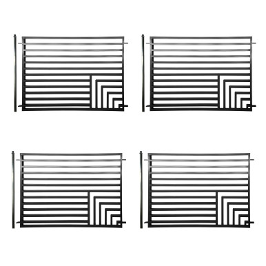 4-Panel Fence Kit – FLORENCE Style – 8x5 ft.