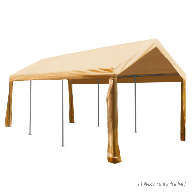 Replacement Roof for ALEKO 10x20 Beige Fabric Carport