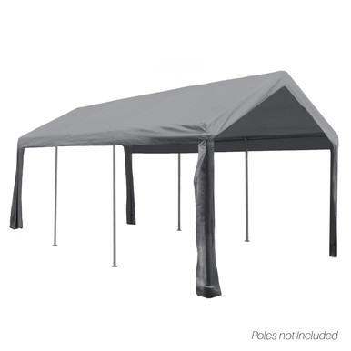 Replacement Roof for ALEKO 10x20 Gray Fabric Carport