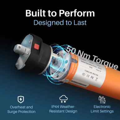 Smart Wi-Fi Motor for Awnings and Curtains – Remote & App Control