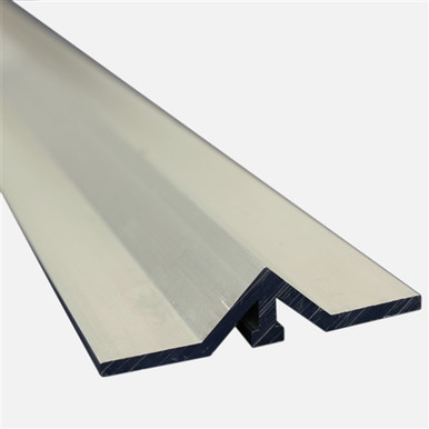 Aluminum Gate Inverted V Tracks - 12 Feet