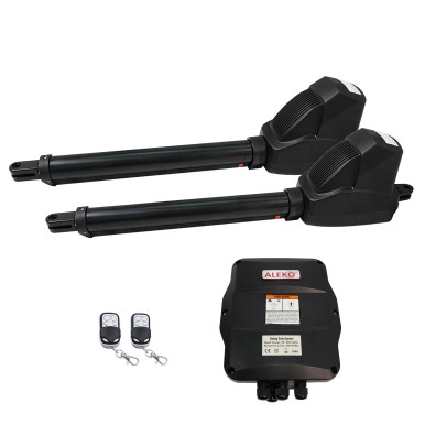 Dual Swing Gate Operator - AS1200 AC/DC - Basic Kit - ALEKO