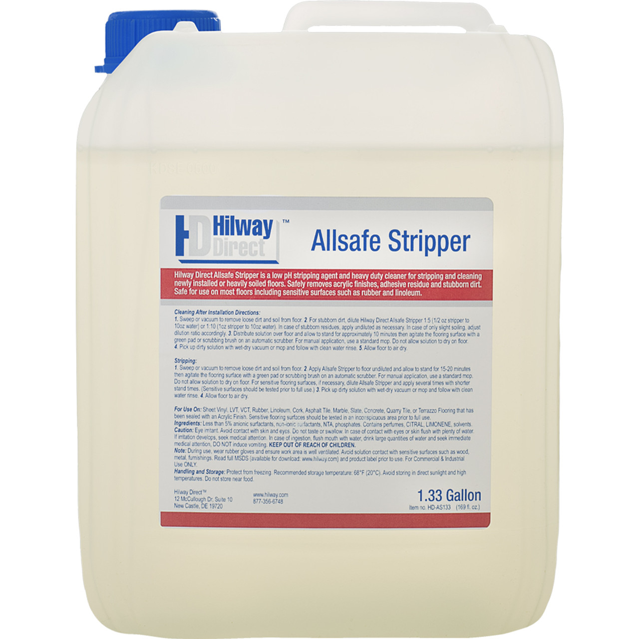 Hilway Direct PLUS 1.33-Gallon Floor Finish & Cleaner/Maintainer