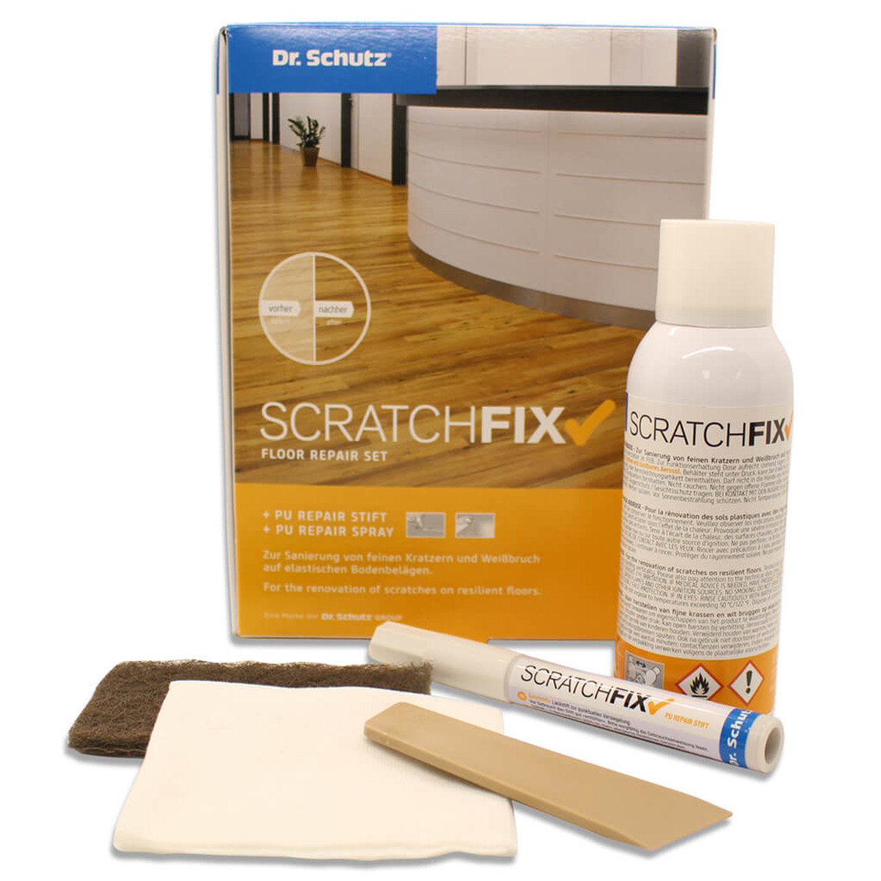 Dr Schutz ScratchFix Kit for Luxury Vinyl Floors