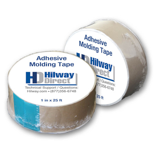 Hilway Direct Adhesive Molding Tape, 25 foot roll