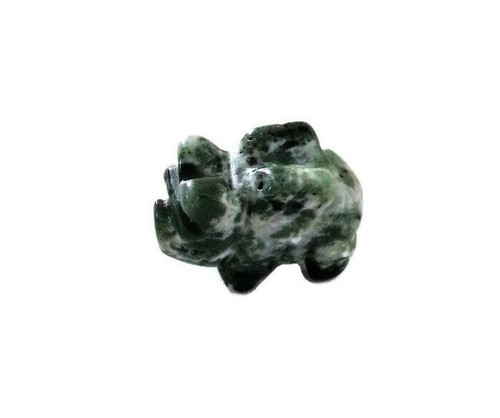 Moss Agate Flying Pig Carving Moss Agate Carving Small Moss Agate Carving cute pig carving mini pig carving moss agate crystal carving