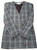 Women's Blue & Black Plaid Long Blazer Jacket SIZE 6