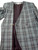 Women's Blue & Black Plaid Long Blazer Jacket SIZE 6